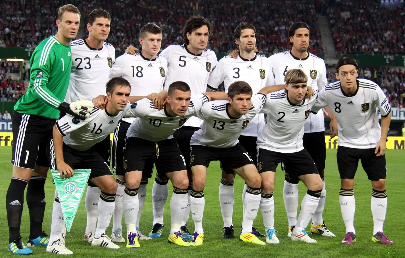 Photo wallpaper team, Germany, football