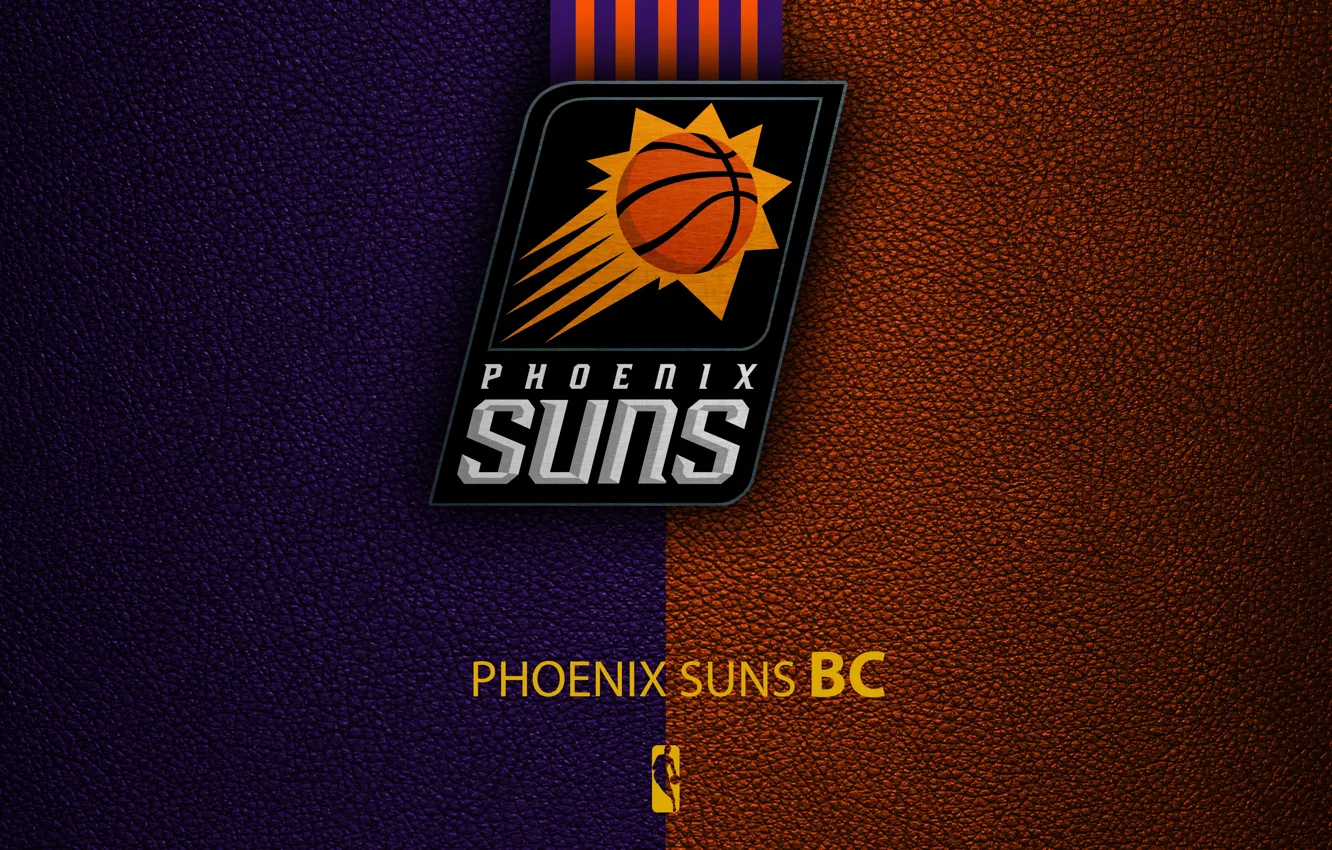 Photo wallpaper wallpaper, sport, logo, basketball, NBA, Phoenix Suns