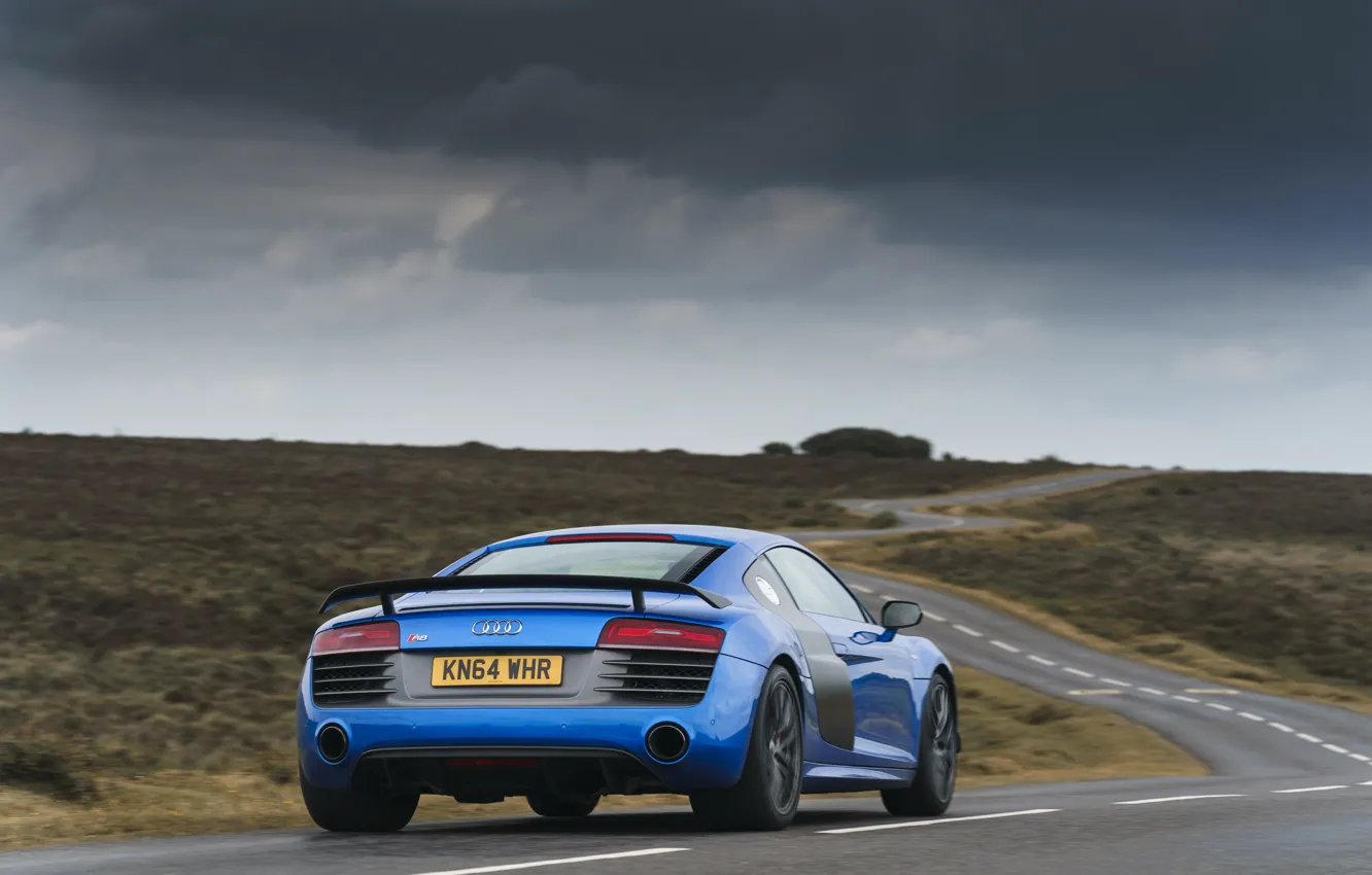 Photo wallpaper Audi, rear view, R8, Audi R8 LMX