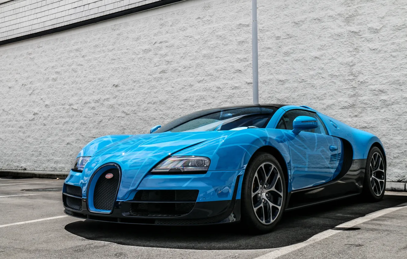 Photo wallpaper Bugatti, Veyron, Vitesse