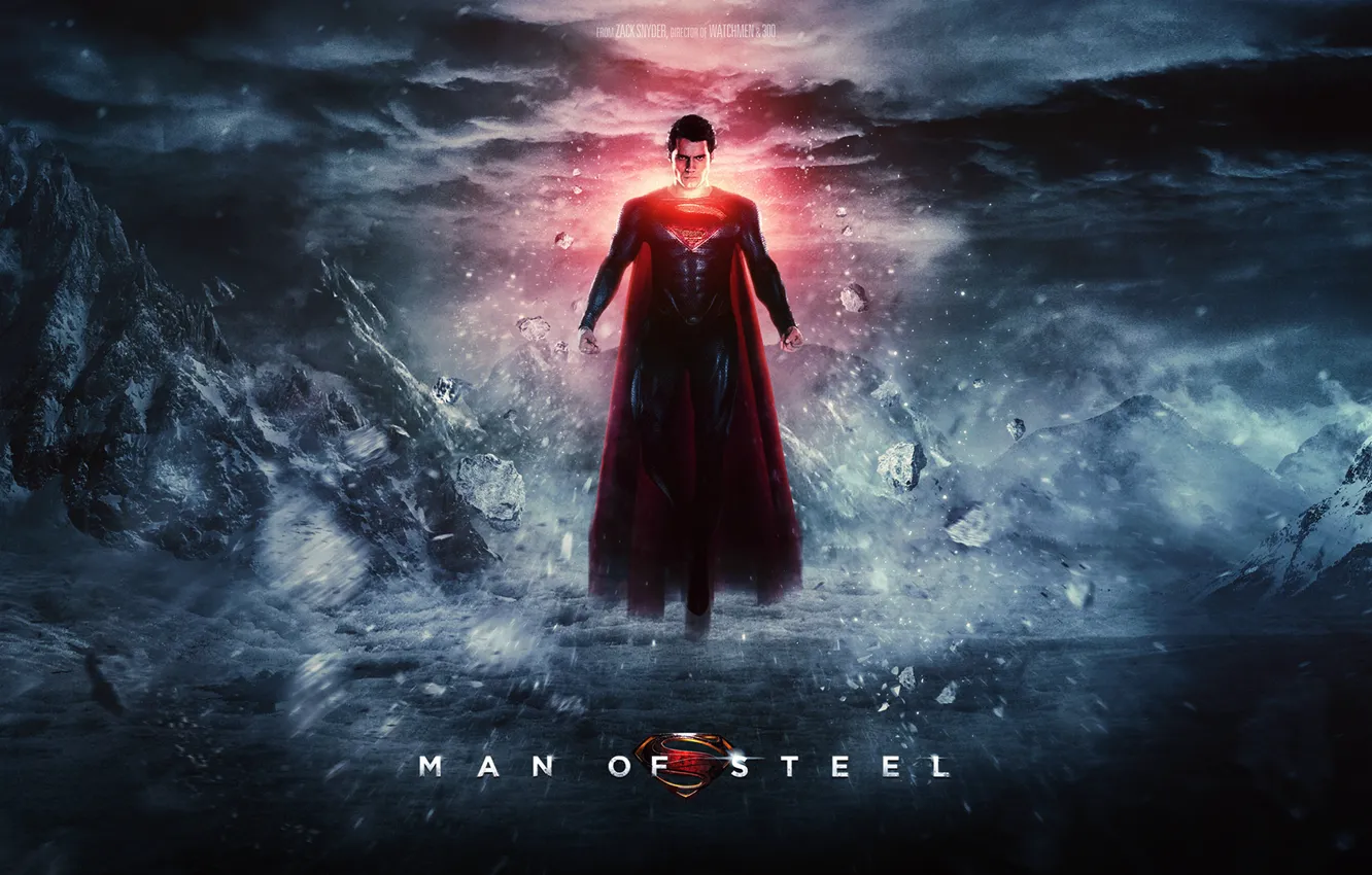 Photo wallpaper Superman, DC Comics, Clark Kent, Man of steel, Man of Steel, Henry Cavill, Kal-El