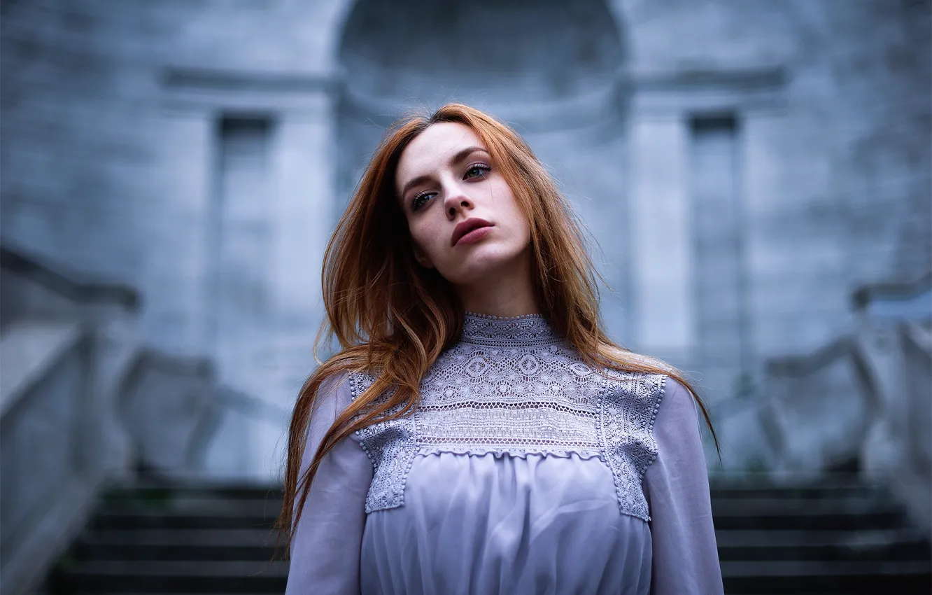 Photo wallpaper look, dress, sponge, Michael Dyer, Will We Swim Or Will We Sink