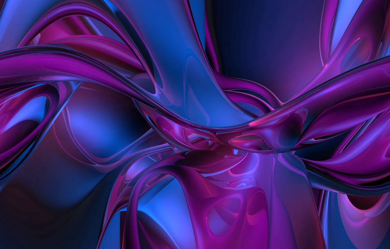 Photo wallpaper wave, abstraction, movement, waves, plexus, abstraction, movement, plexus