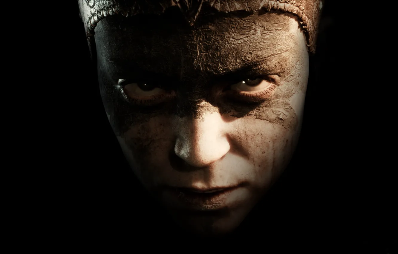 Photo wallpaper look, the game, portrait, Hellblade: Senua's Sacrifice
