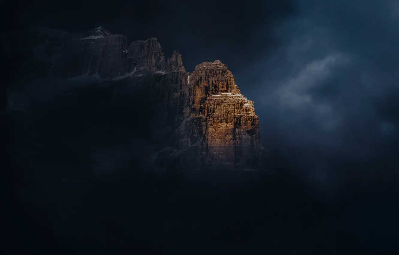 Photo wallpaper storm, nature, clouds, mountain, Thunder, high, Eberhard Grossgaesteiger