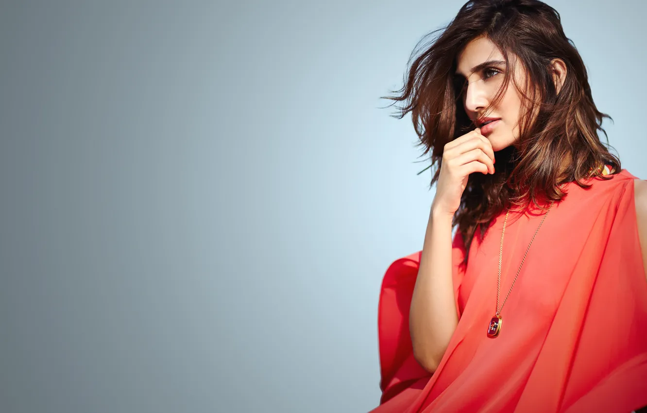 Photo wallpaper girl, eyes, smile, beautiful, model, lips, face, hair