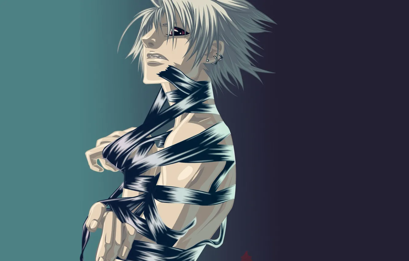 Photo wallpaper anime, art, guy, Dogs: Bullets & Carnage, related