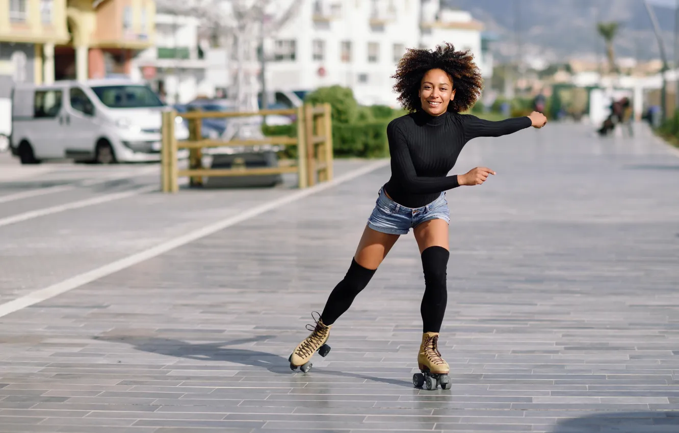 Photo wallpaper girl, holidays, hair, fun, Happy, leisure, hairstyle, healthy