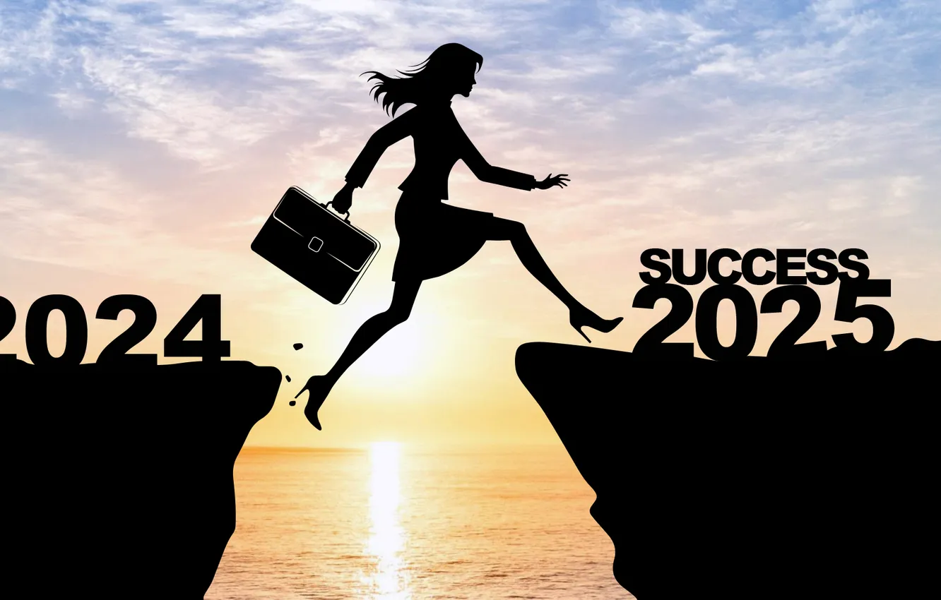 Photo wallpaper happy new year, New Year, 2025 Year