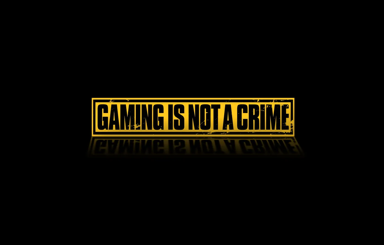 Photo wallpaper game, games, strumming, Gaming Is not a crime, gaming
