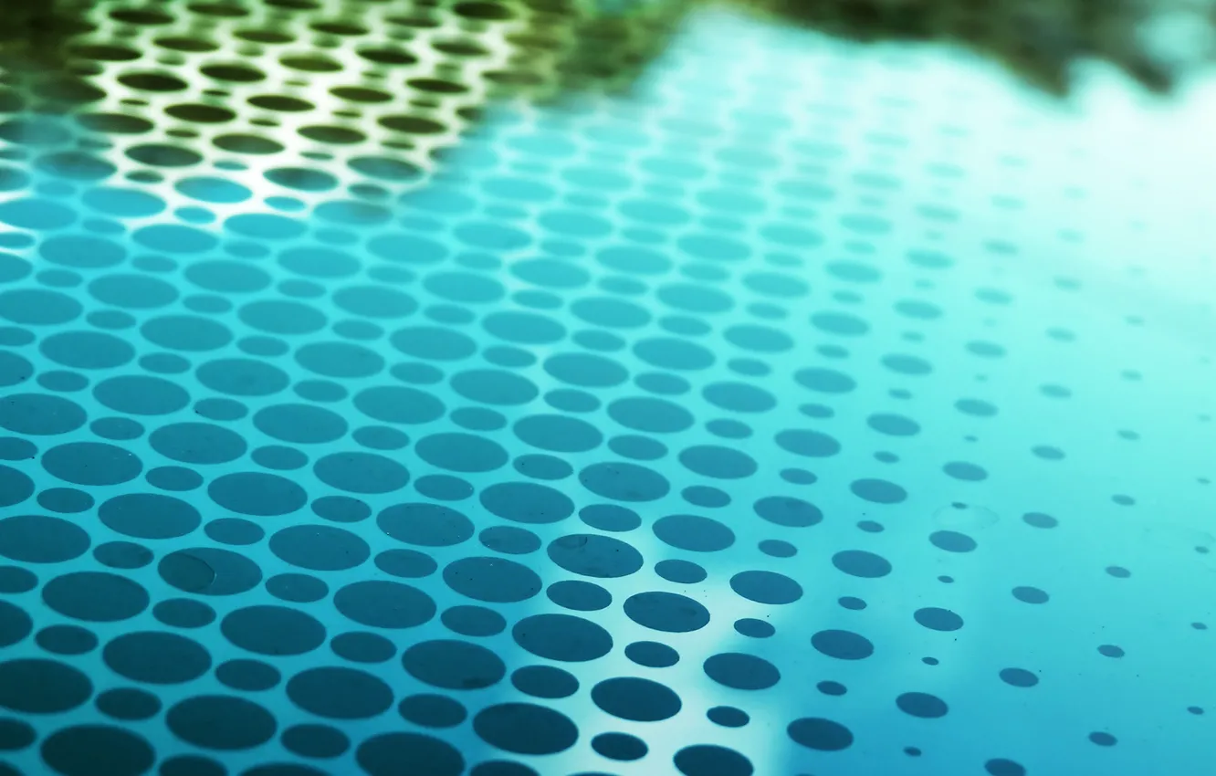 Photo wallpaper circles, abstraction, reflection, pattern, paint, colors, circles, patterns