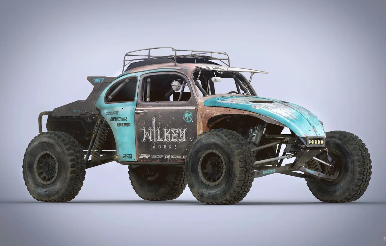 Photo wallpaper car, wilkey, Baja Rat Bug