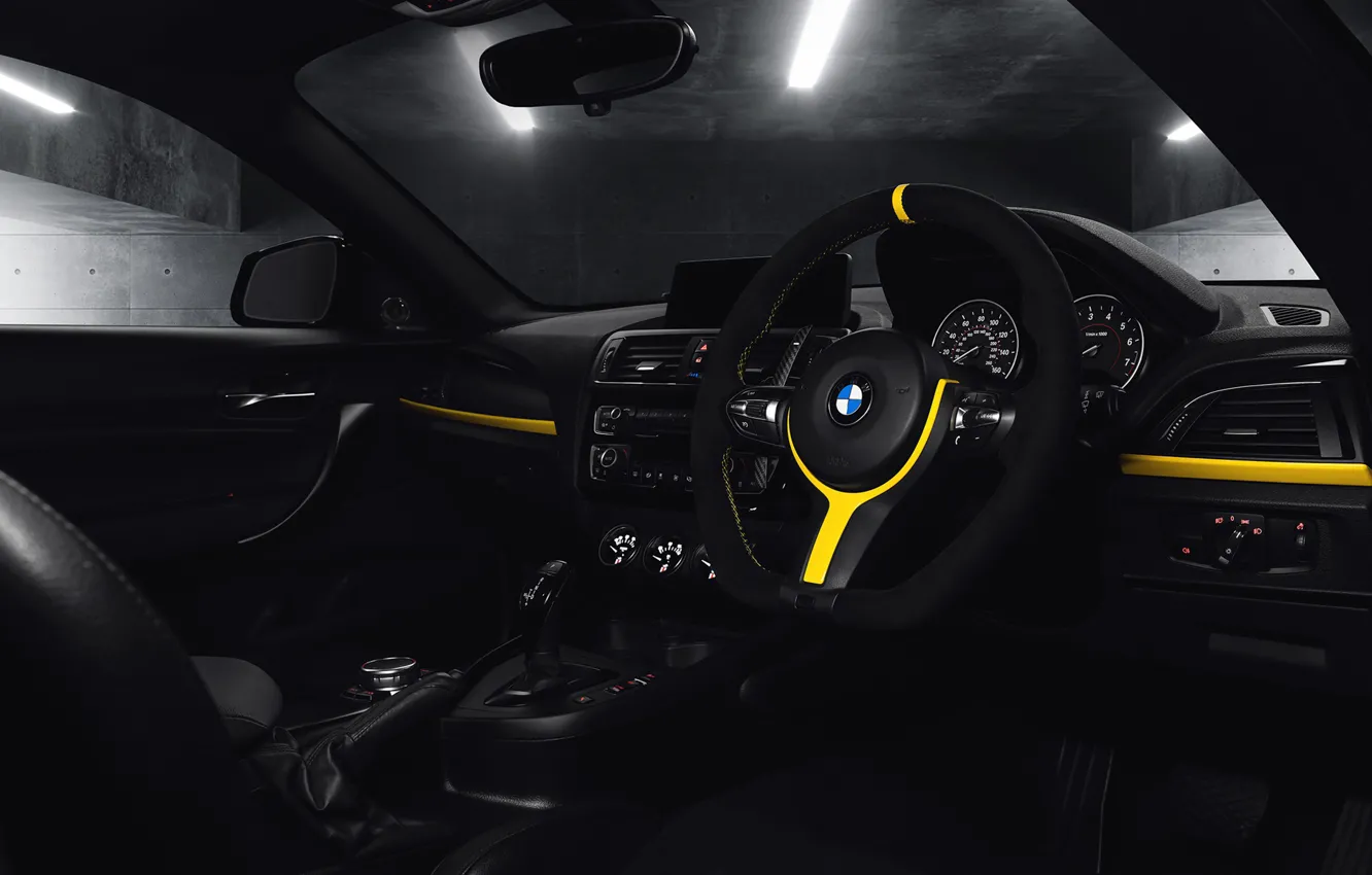 Photo wallpaper BMW, salon, Mulgari, M240i, 2019, BMW M2, ICON03