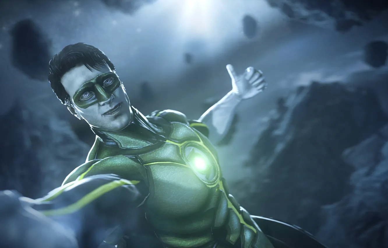Photo wallpaper Green Lantern, superhero, DC Comics, Hal Jordan