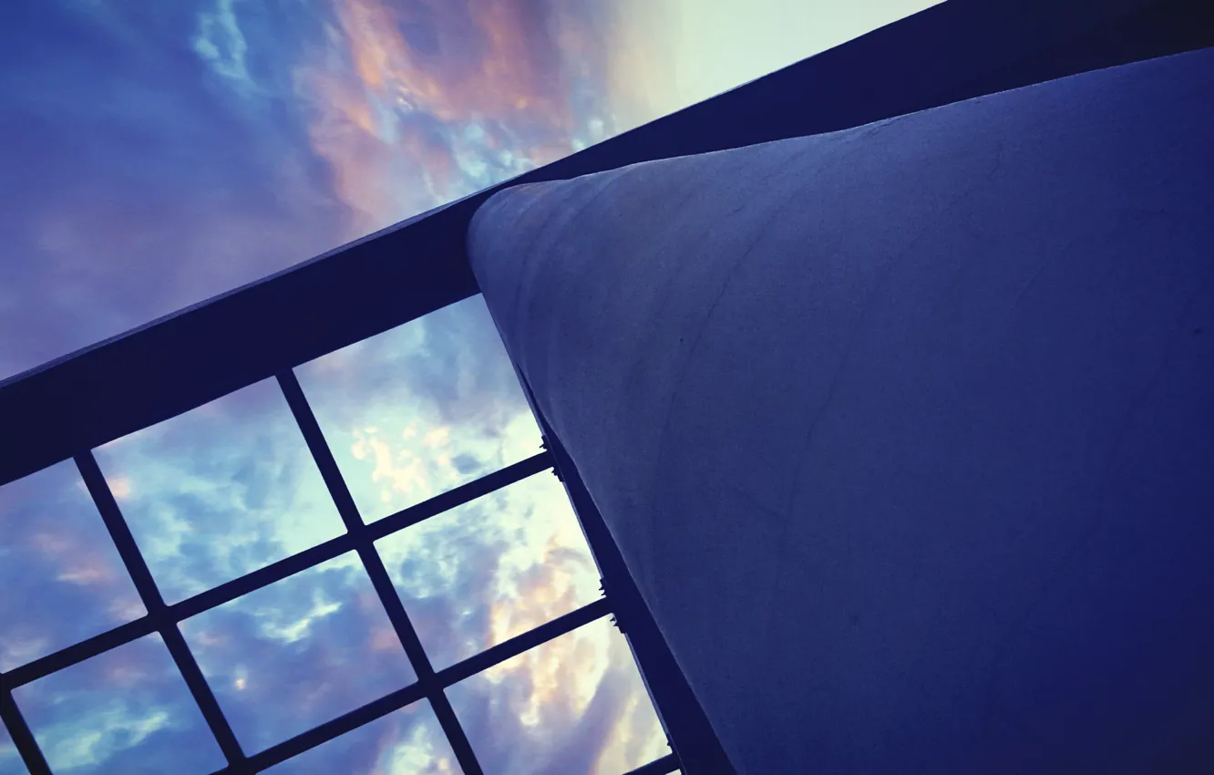 Photo wallpaper sky, beauty, pillar