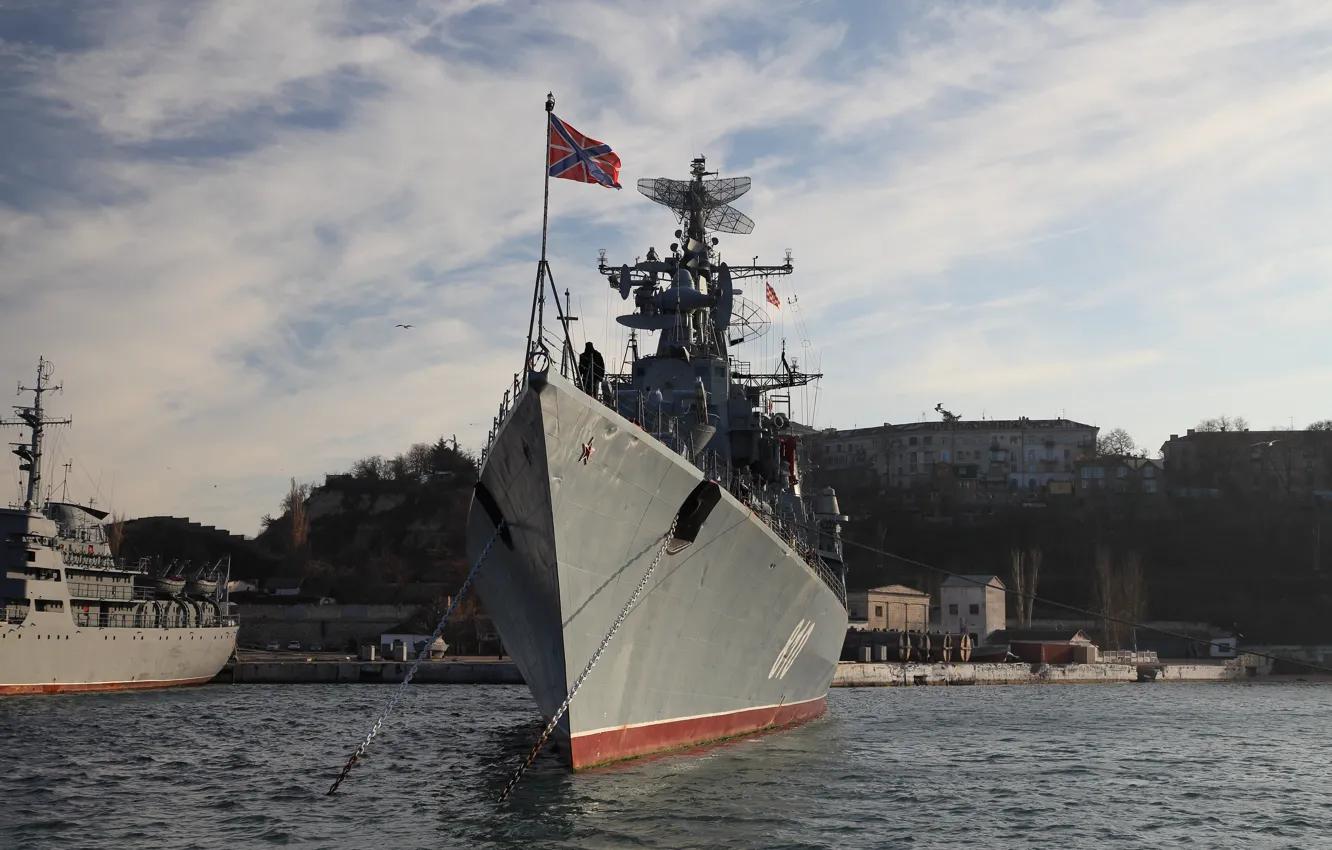 Photo wallpaper ship, Quick-witted, guard