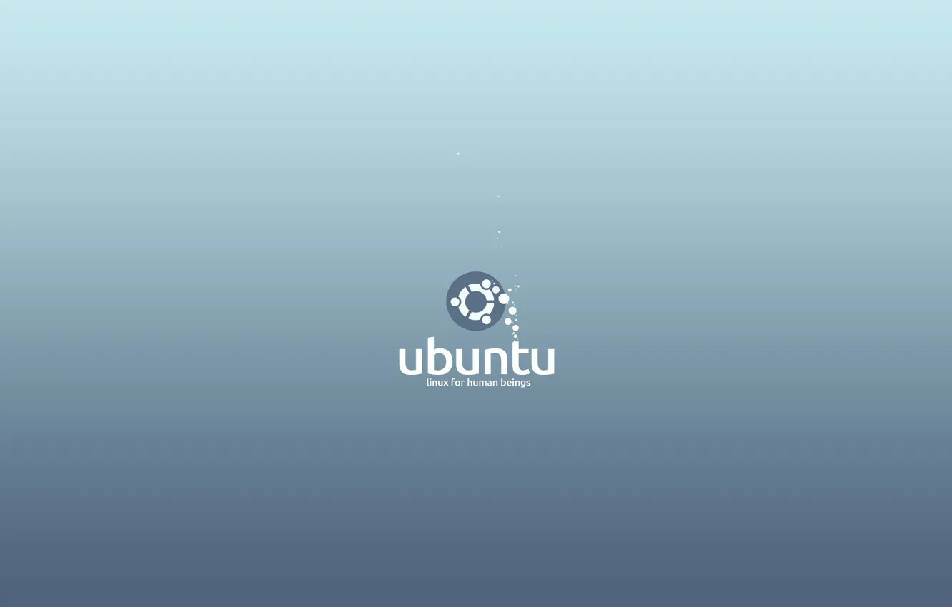 Photo wallpaper linux, ubuntu, for human beings
