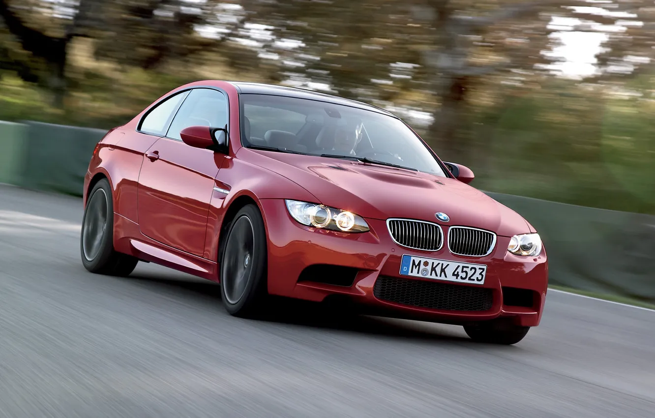 Photo wallpaper BMW, red