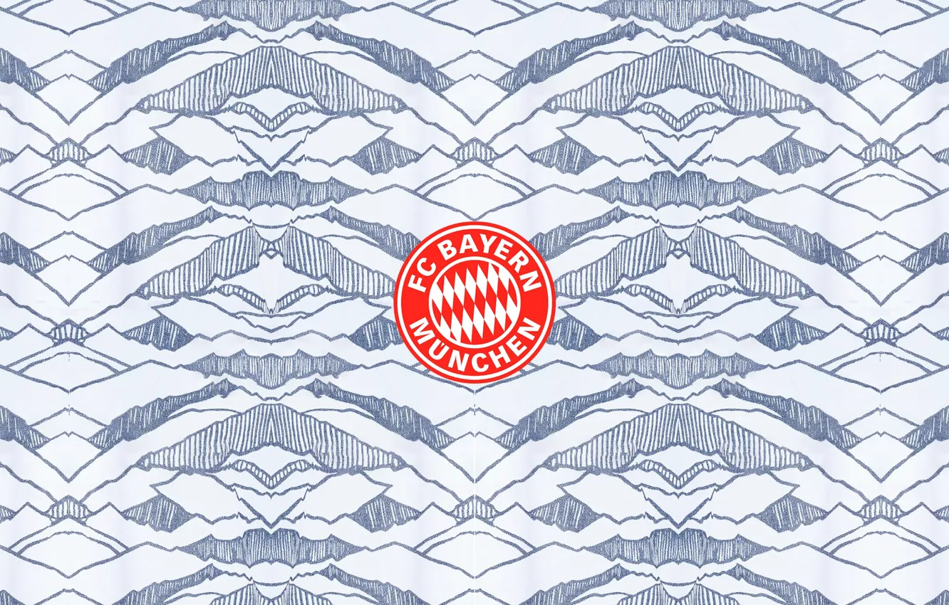 Photo wallpaper logo, football, soccer, bayern, bayern munchen, fc bayern munich, fc bayern