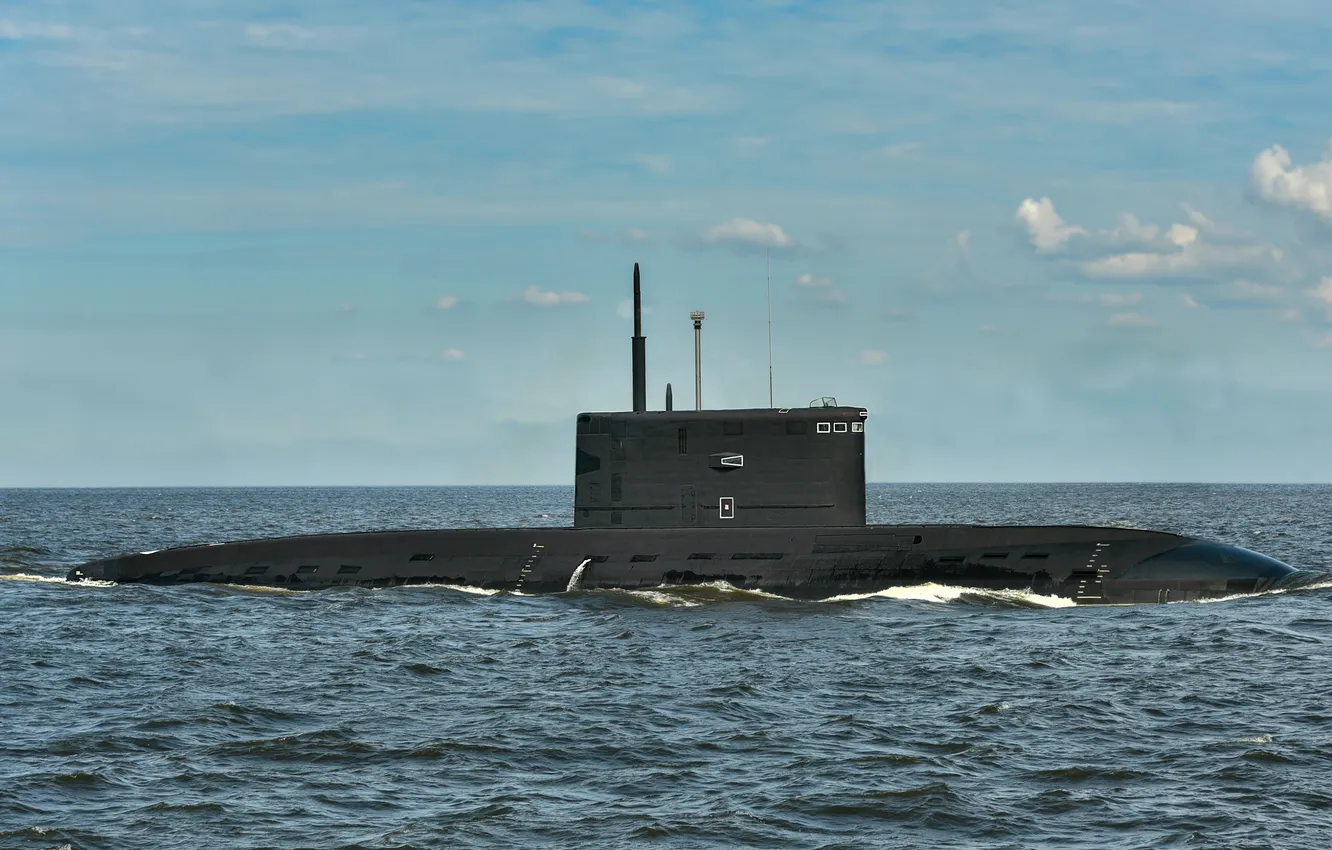 Photo wallpaper submarine, Diesel-electric, the Varshavyanka cipher