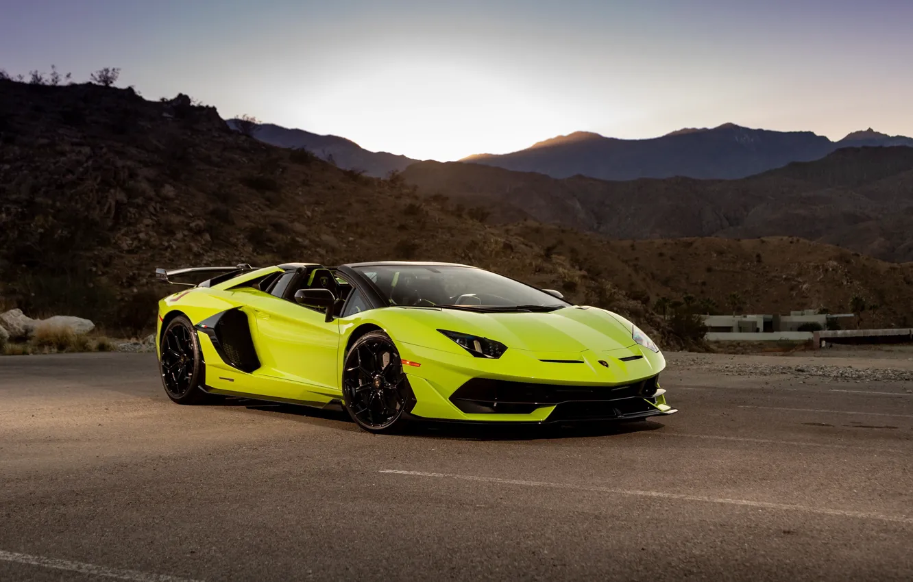 Photo wallpaper Lamborghini, Aventador, Lamborghini Aventador