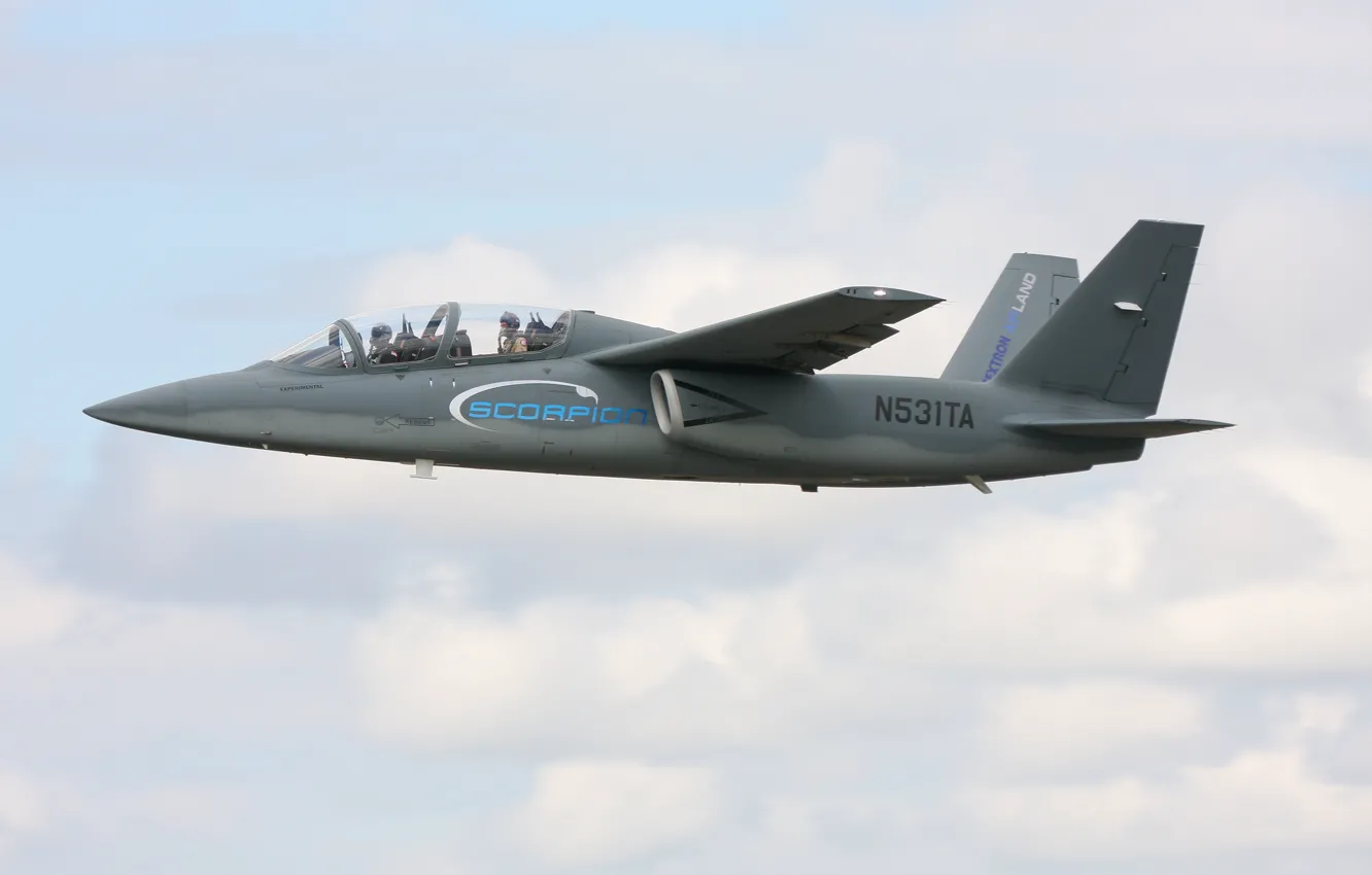 Photo wallpaper flight, Scorpio, attack, Scorpion ISR