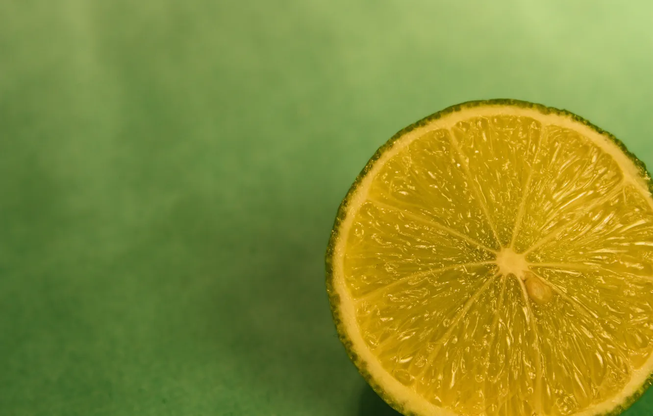 Photo wallpaper macro, green, background, fruit, lime, fruit, macro, fruit