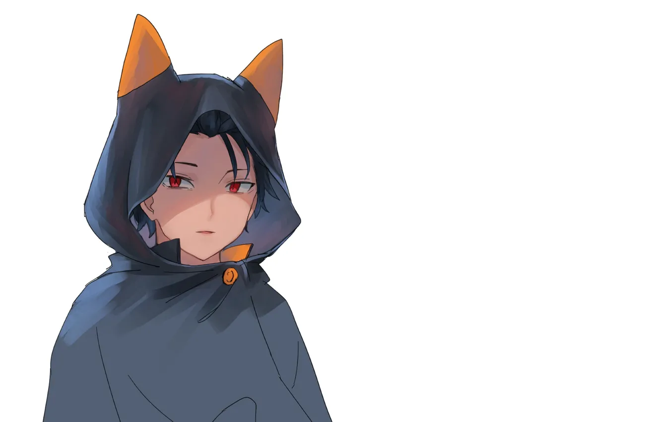 Photo wallpaper anime, art, hood, guy, cloak, Subaru, Re: Zero kara hajime chip isek or Seikatsu, From …