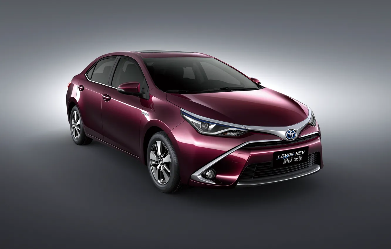 Photo wallpaper Toyota, HEV, Toyota, 2015, Levin, Levin