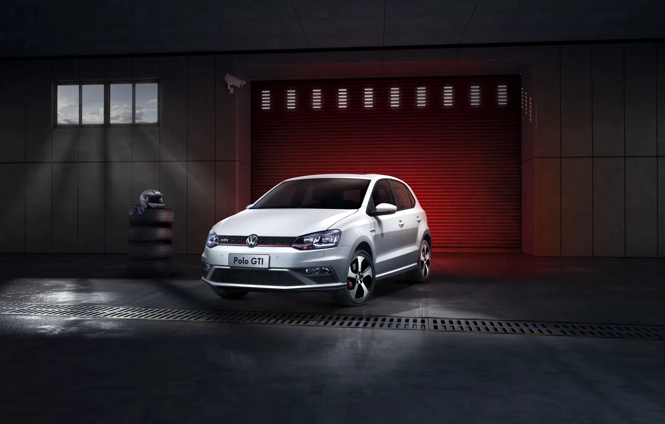 Photo wallpaper Volkswagen, GTI, Volkswagen, Polo, Polo, 2015, CN-spec, Type 6R