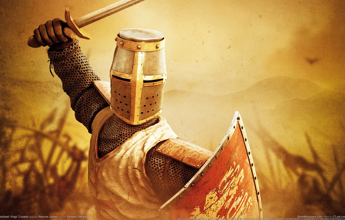 Photo wallpaper wallpaper, Kings, Crusade, Lionheart