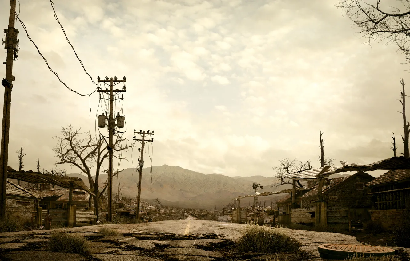 Photo wallpaper end, Heath, Fallout 3