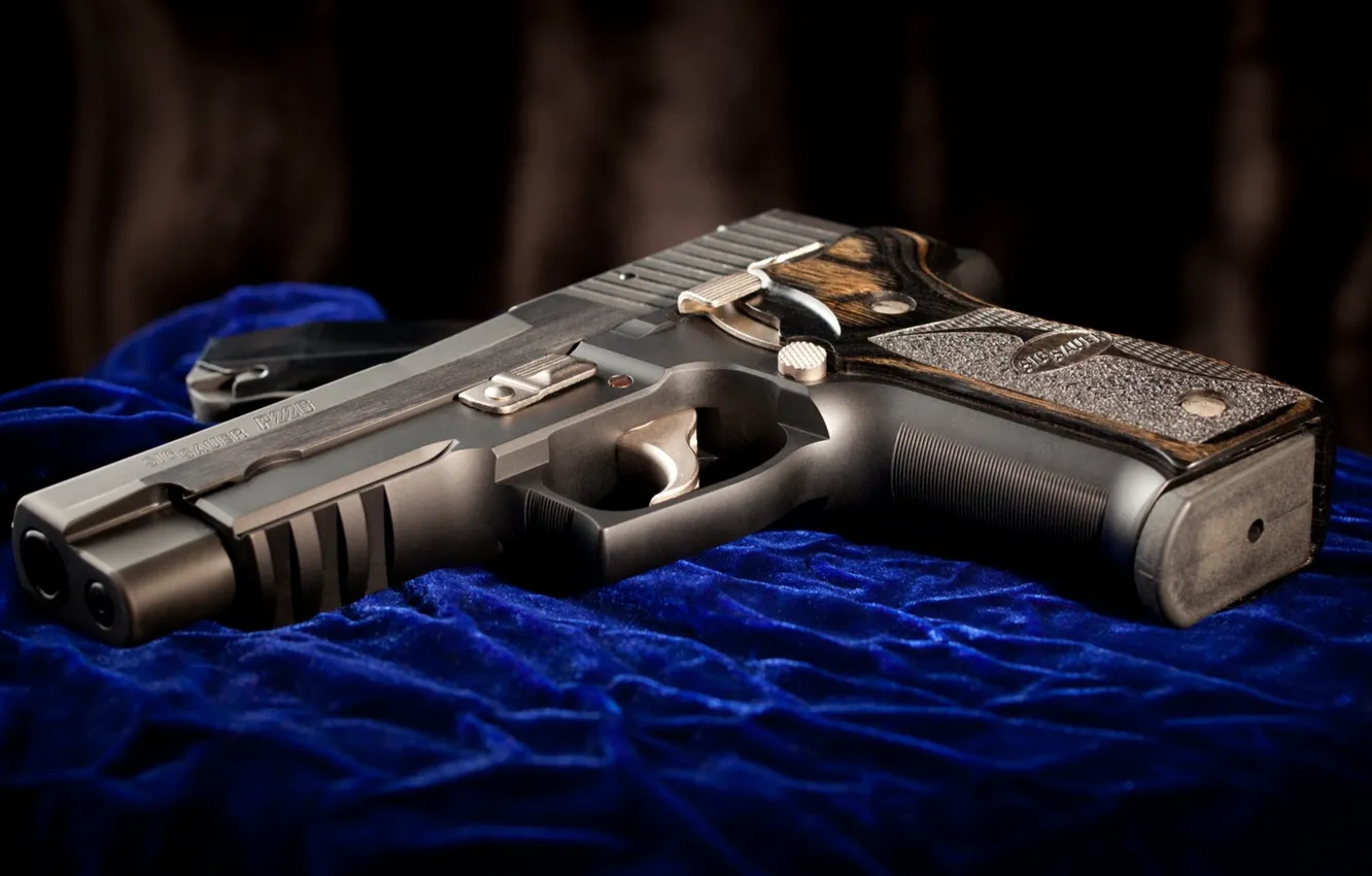 Photo wallpaper gun, Switzerland, Sig Sauer, P226