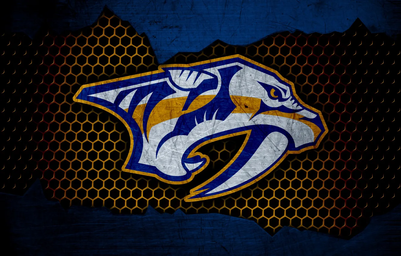 Photo wallpaper wallpaper, logo, NHL, Sport, Hockey, Nashville Predators