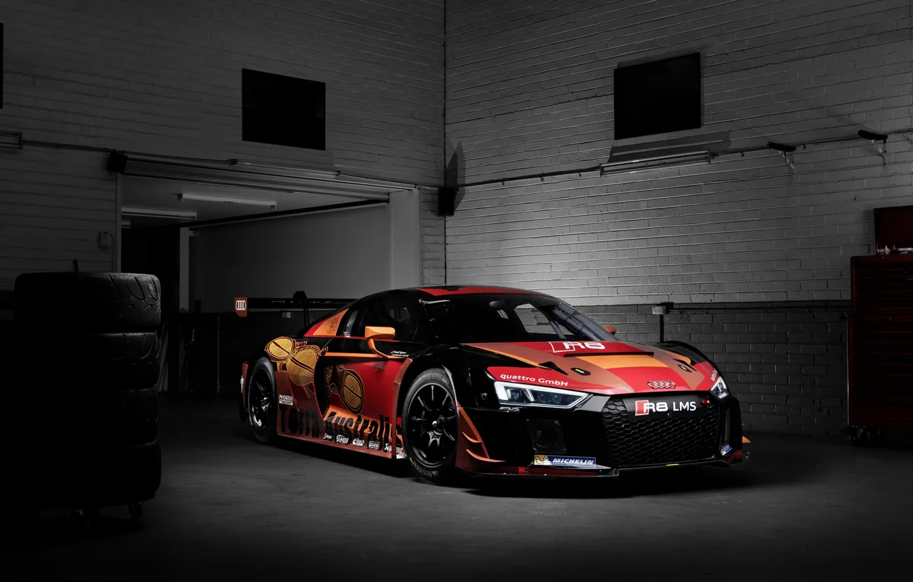 Photo wallpaper Audi, Audi, sport, supercar, LMS