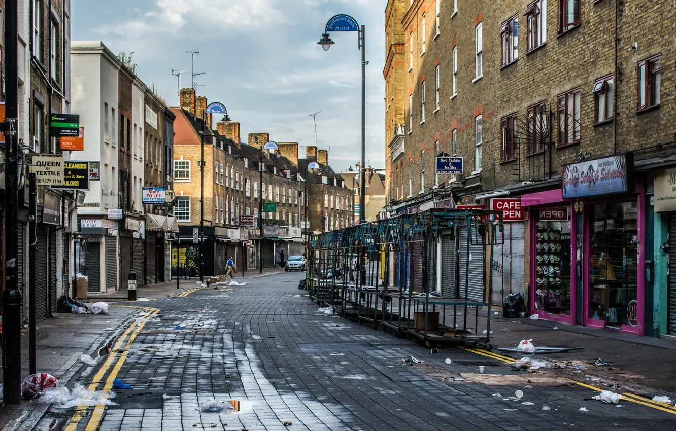 Photo wallpaper the city, London, Borough of Tower Hamlets