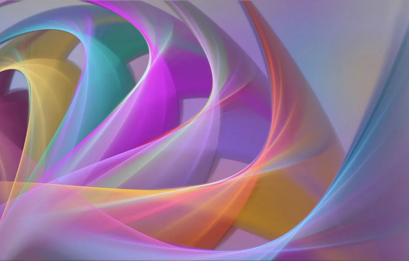 Photo wallpaper light, line, pattern, color, fractal