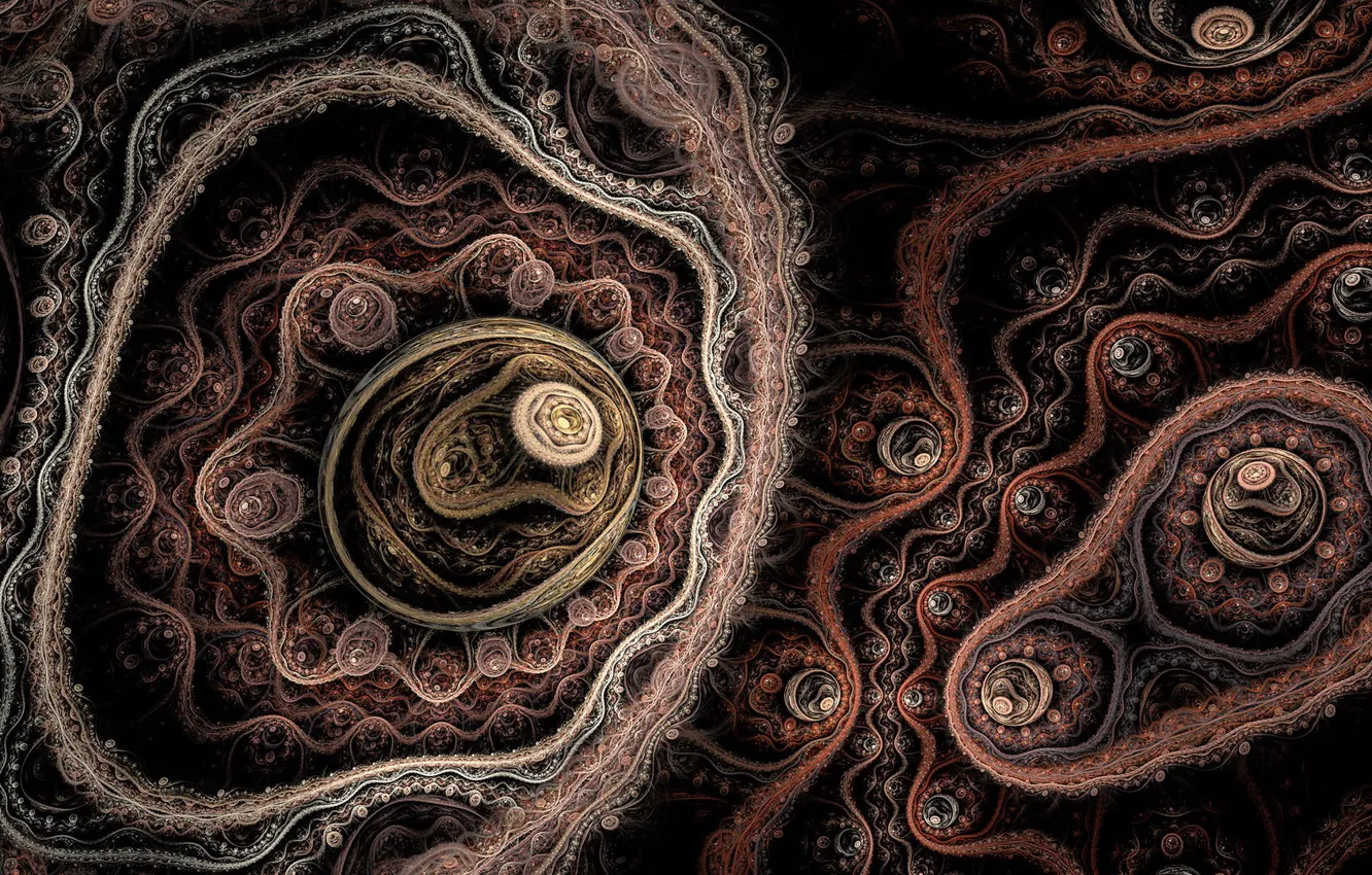 Photo wallpaper abstraction, patterns, fractals
