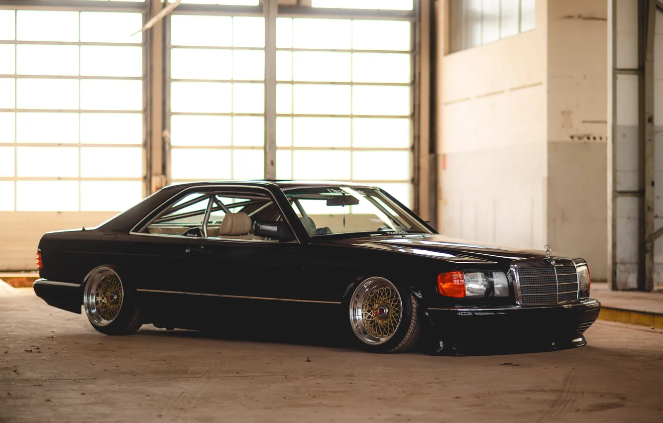 Photo wallpaper Coupe, w126, 560sec, facelift, c126