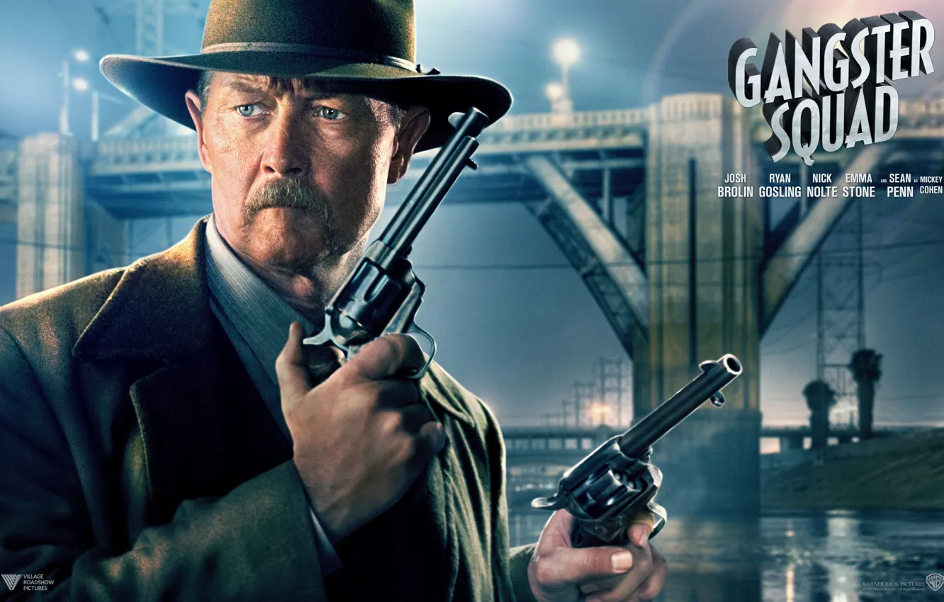 Photo wallpaper crime, Gangster squad, Gangster Squad