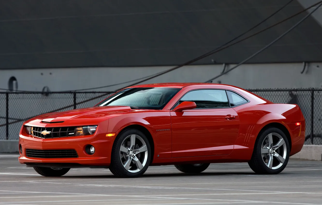 Photo wallpaper Chevrolet, Parking, Camaro, car