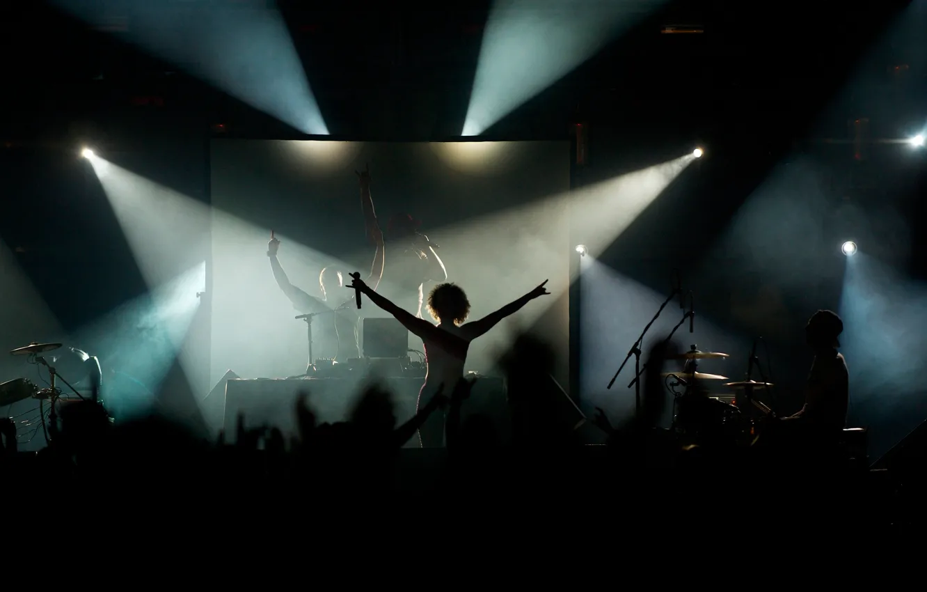 Photo wallpaper concert, Portugal, music group, Buraka Som Sistema