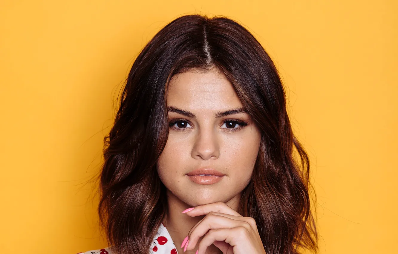 Photo wallpaper portrait, singer, celebrity, Selena Gomez