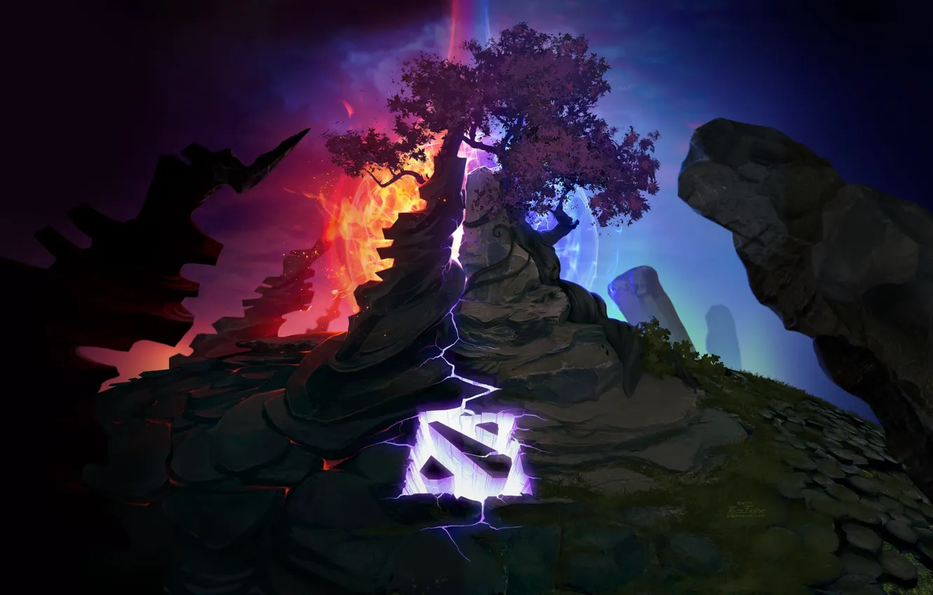 Photo wallpaper Loading, Dota 2, Screen, Clash of the Ancients