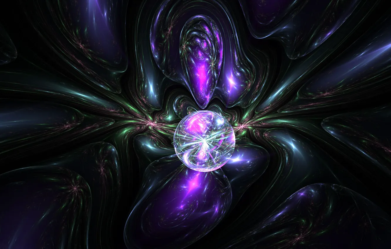 Photo wallpaper art, fractal, composition, Wallpaper from lolita777