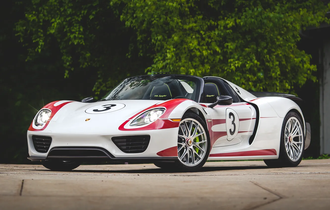 Photo wallpaper Porsche, wallpaper, Porsche 918 Spyder