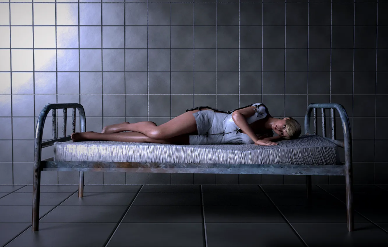 Photo wallpaper girl, bed, fanart, Resident Evil 6, Sherry Birkin, Biohazard 6