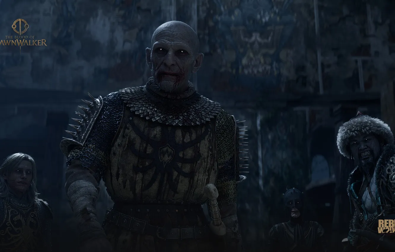 Photo wallpaper game, rpg, vampire, Rebel Wolves, The Blood of Dawnwalker