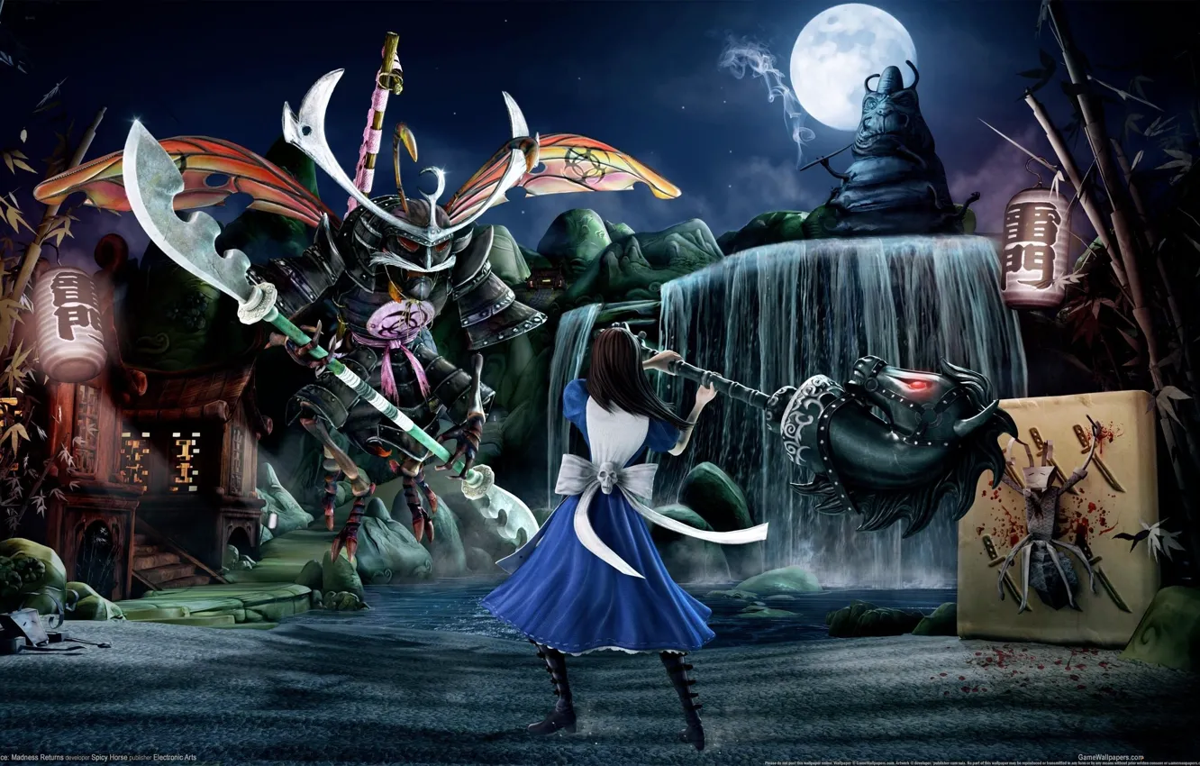 Photo wallpaper Alice, madness, Alice, Returns