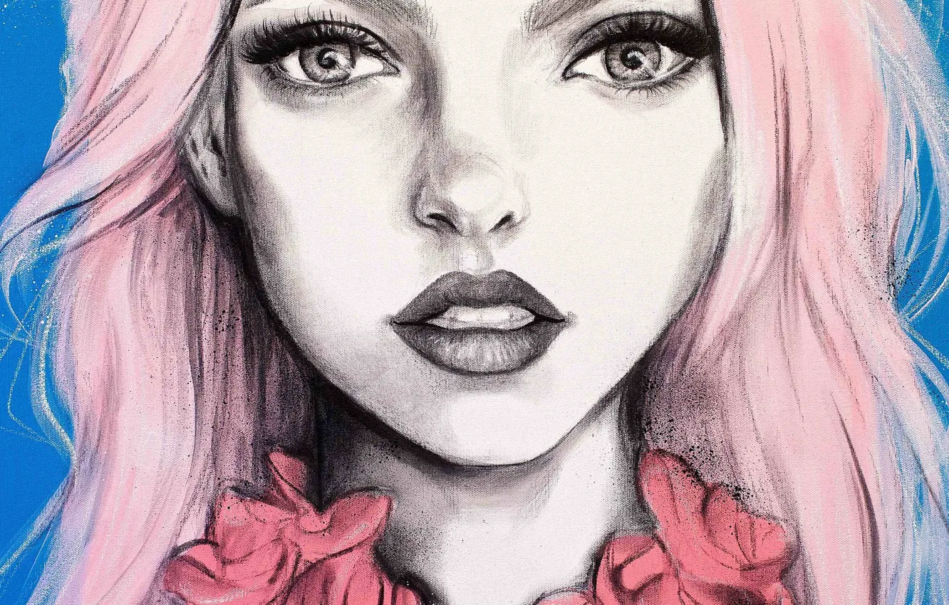 Photo wallpaper girl, figure, portrait, Pippa McManus